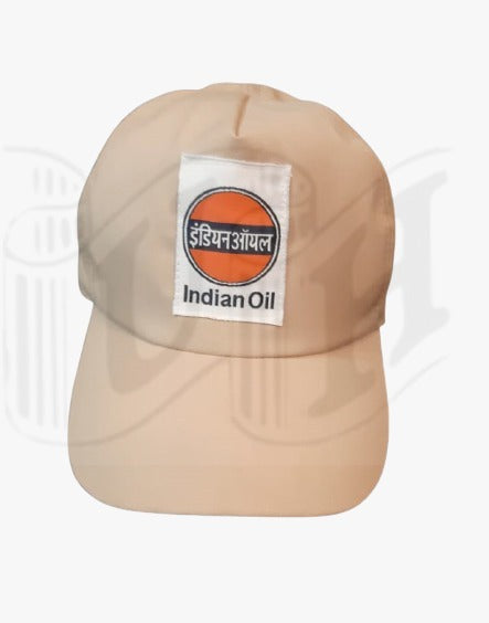 New Indian Oil Petrol Pump CA Uniform Khakee CAP (PACK of 10) (IOCL)