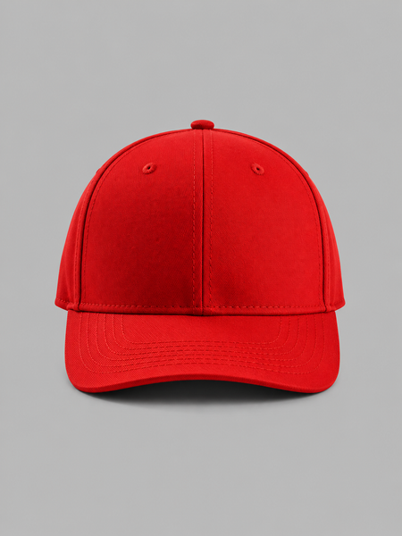 Red Plain Caps(Pack of 10)