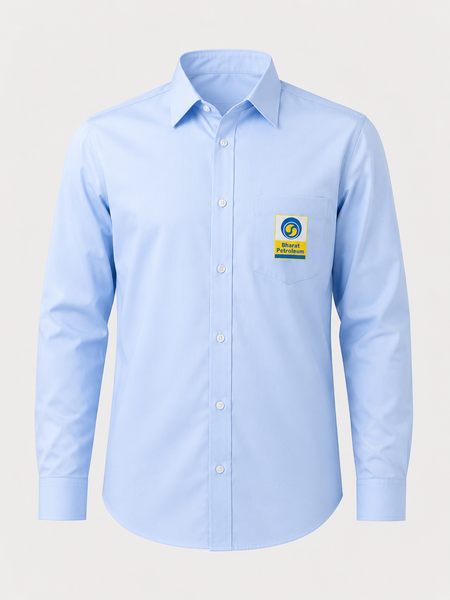 BPCL Bharat Petrol Pump Manager Uniform Shirt