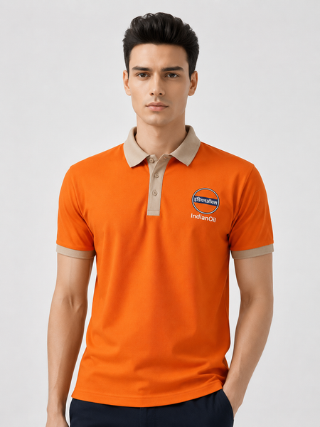 New Indian Oil Petrol Pump CA Uniform T Shirt (IOCL)