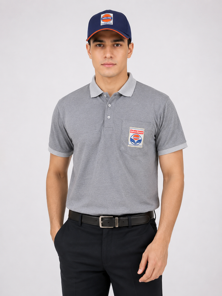 IOCL Petrol Pump Uniform Air Boy Shirt.