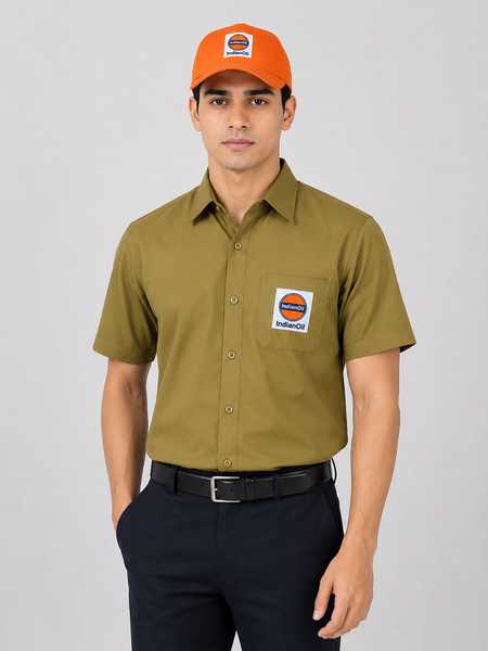 IOCL Petrol Pump Uniform Driver  (Shirt)