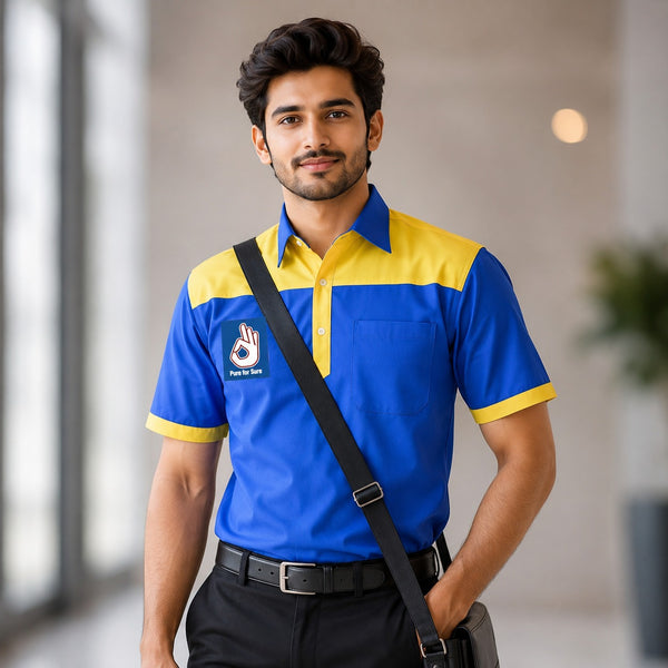 BPCL Petrol Pump Uniform Shirt