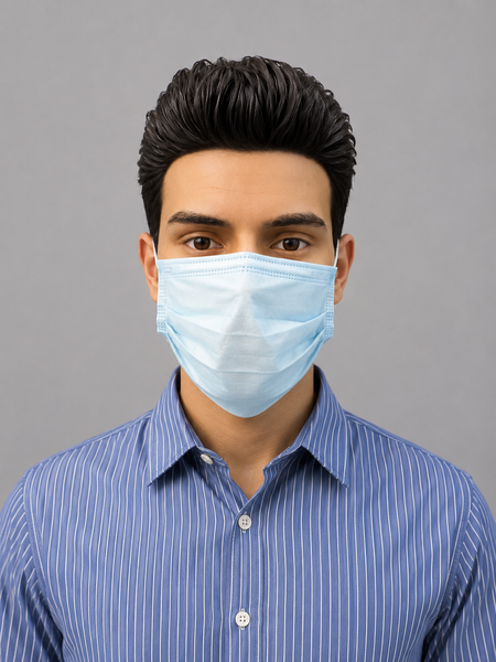 Disposable Face Masks (Pack of 100)