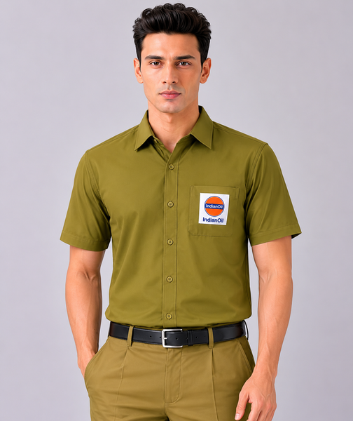 IOCL Petrol Pump Uniform Driver  (Shirt)