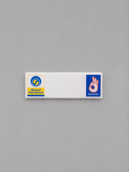 BPCL Petrol Pump Uniform Name Plate