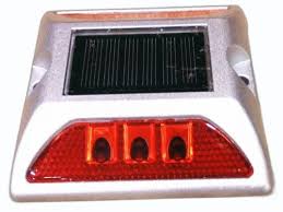 SOLAR ROAD STUD (WITHOUT SHANK)- IMPORTED