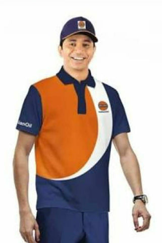 IOCL Petrol Pump Uniform Dhruva Tshirt