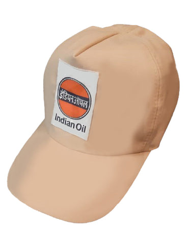 New Indian Oil Petrol Pump CA Uniform Khakee CAP (PACK of 10) (IOCL)