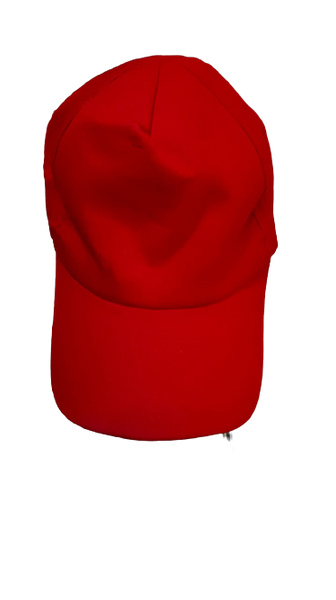 Red Plain Caps(Pack of 10)