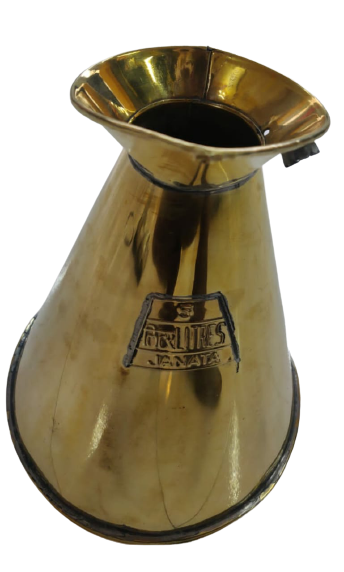 5 Litre Brass Measurement Jar